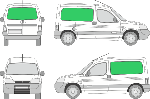 Citroën Berlingo L1H1 (2005-2007)