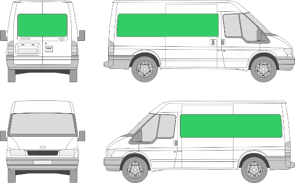 Ford Transit L2H2 (2000-2005)