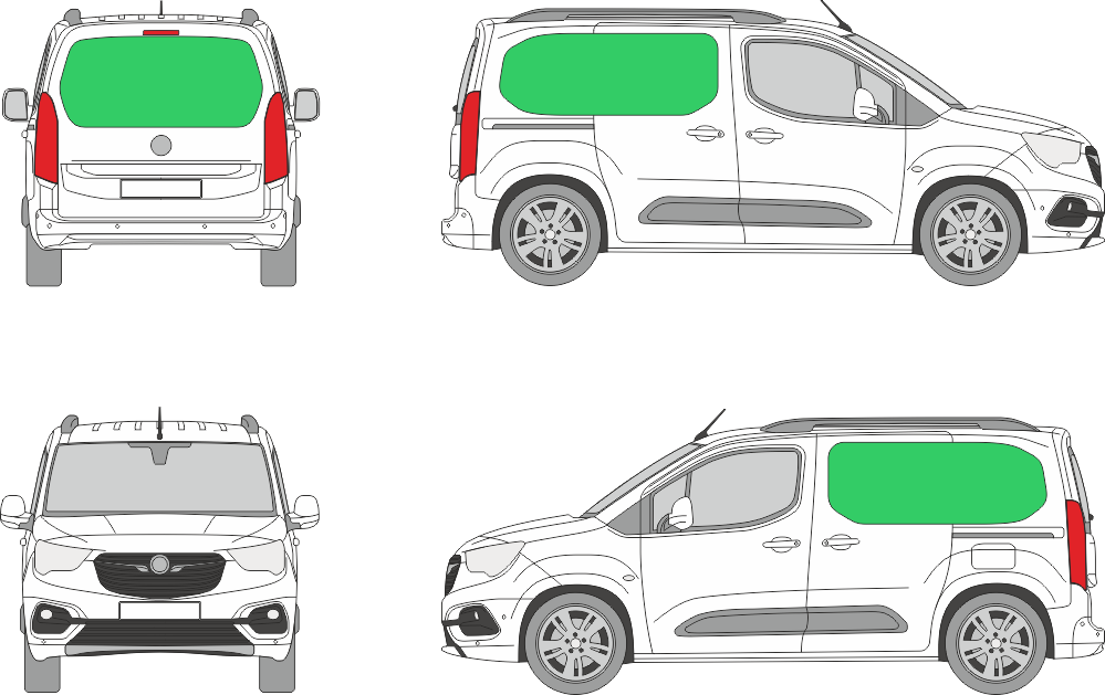 Opel Combo L1H1 (2018-2021)