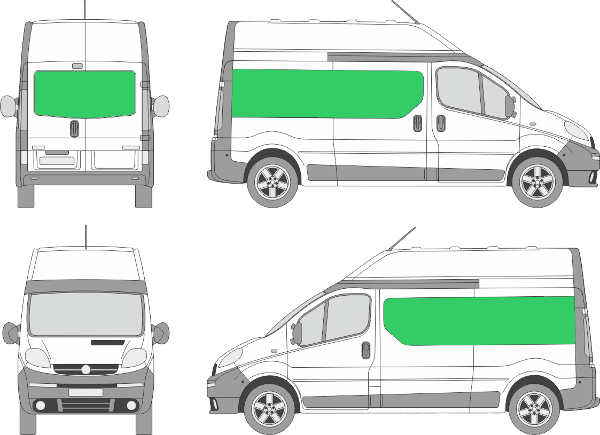 Opel Vivaro L2H2 (2001-2013)