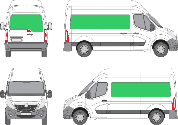 Opel Movano L2H3 (2010-2021)