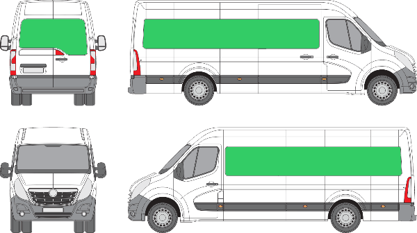 Opel Movano L4H2 (2010-2021)